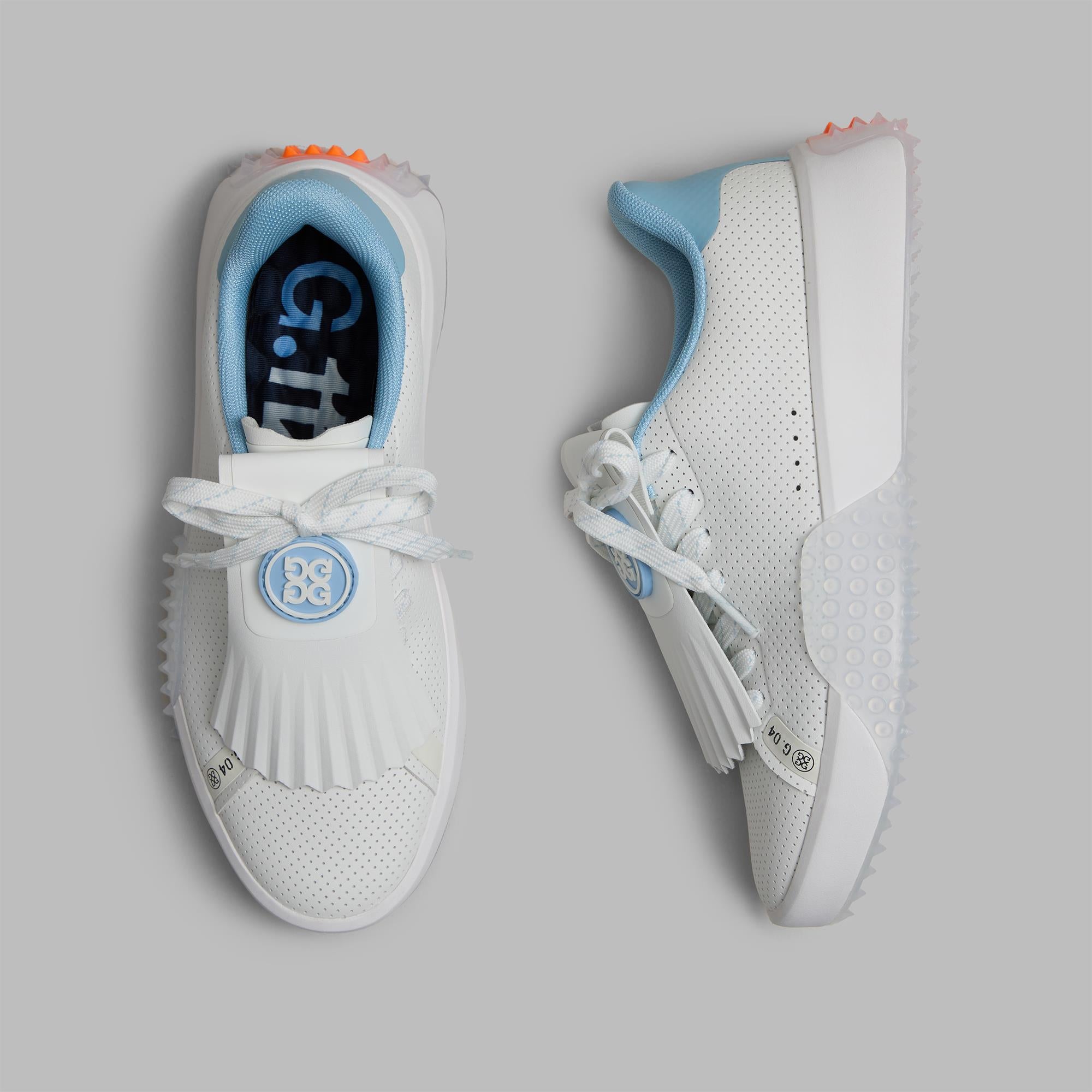 G/FORE Perforated Kiltie G.112 Ladies Golf Shoes Snow/Baja